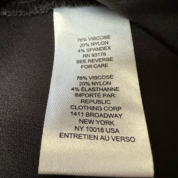 Tahari Black Stretch Flared Midi Pencil Skirt - Picture 5 of 7